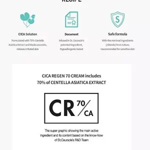Dr.Ceuracle Cica Regen 70 Cream 5