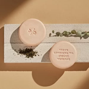 Dr.Ceuracle Vegan Kombucha Tea Creamy Wash Bar 2
