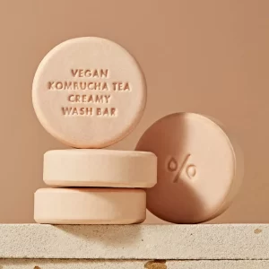 Dr.Ceuracle Vegan Kombucha Tea Creamy Wash Bar 4